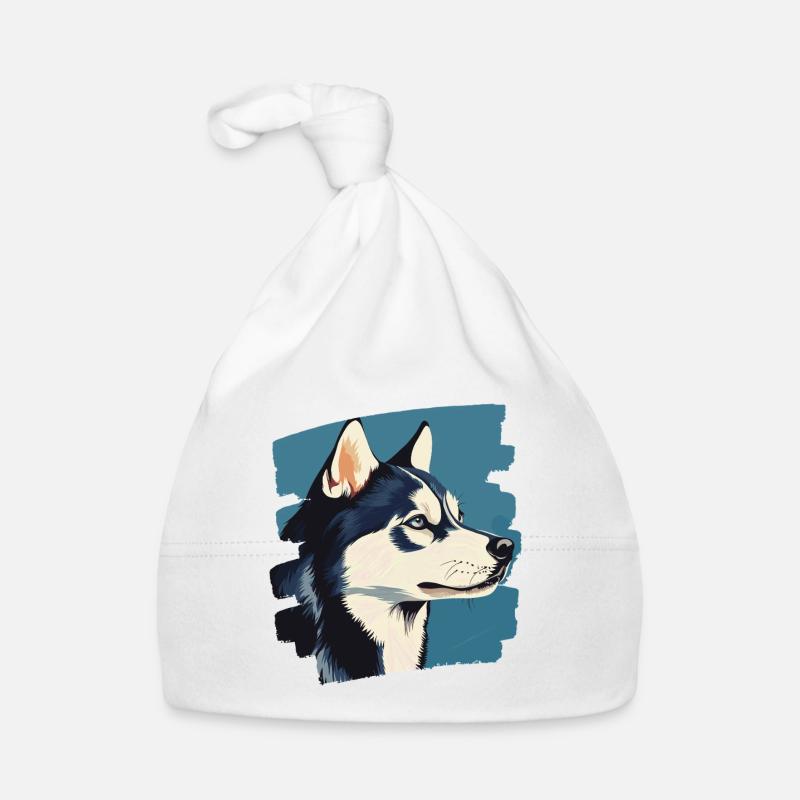 Husky Baby Bio-Mütze