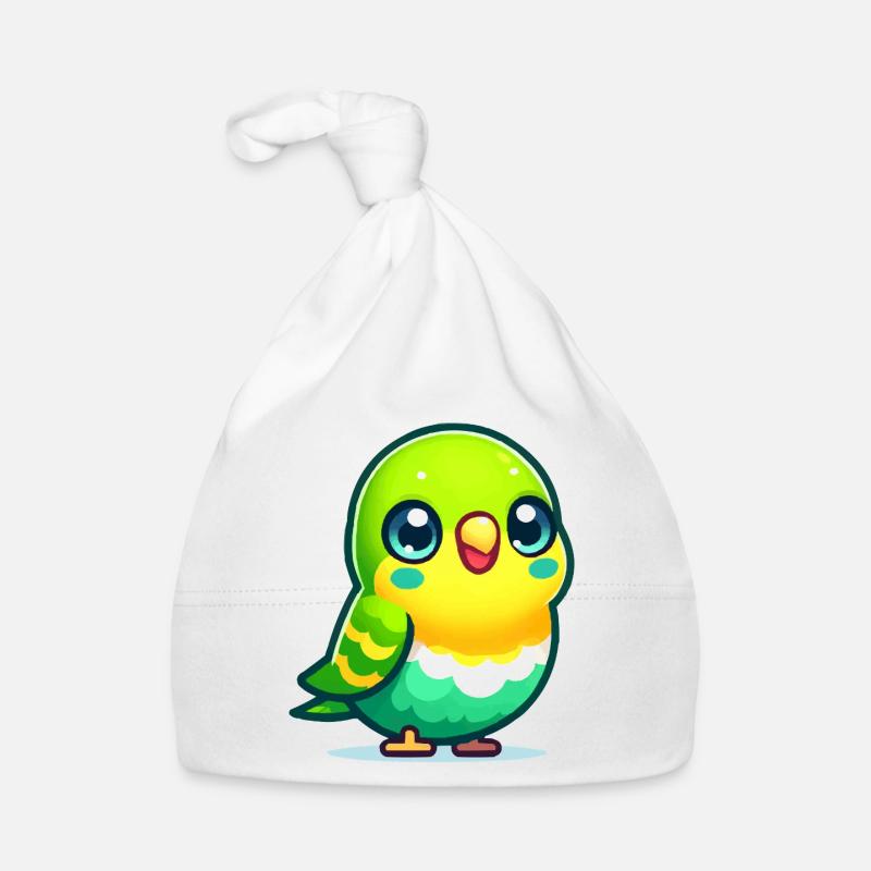 Budgerigar Organic Baby Cap