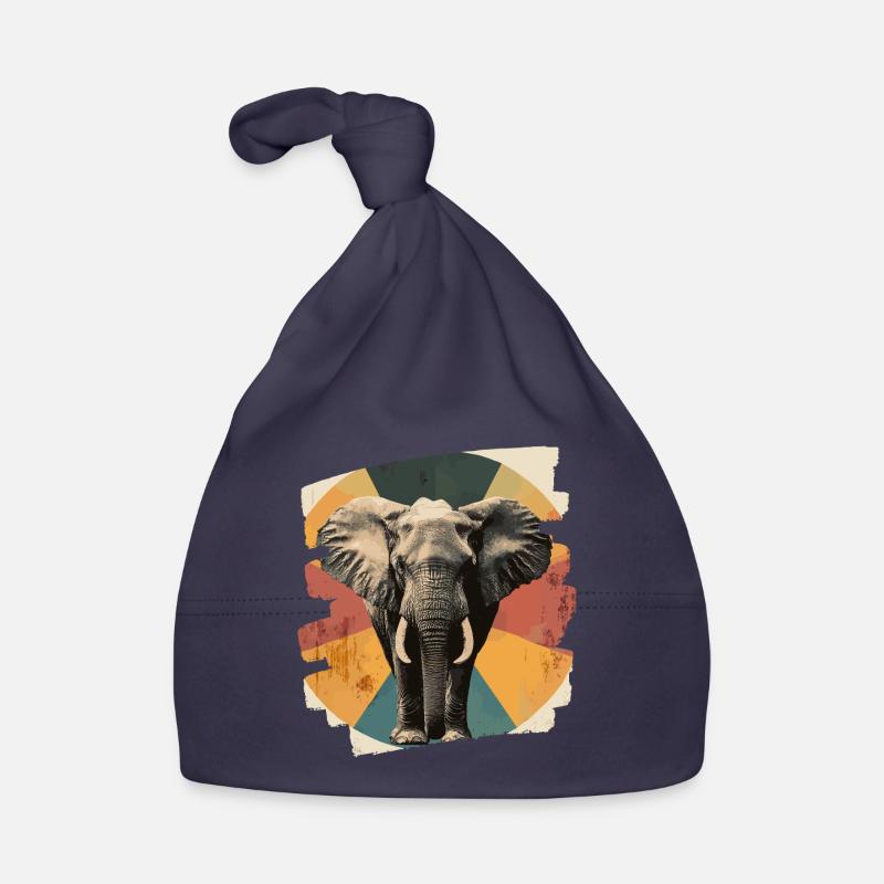 Elefant Baby Bio-Mütze