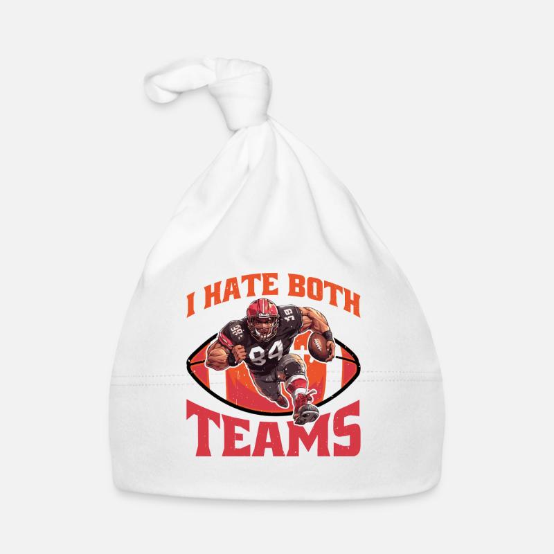 I Hate Both Teams 19 Baby Bio-Mütze