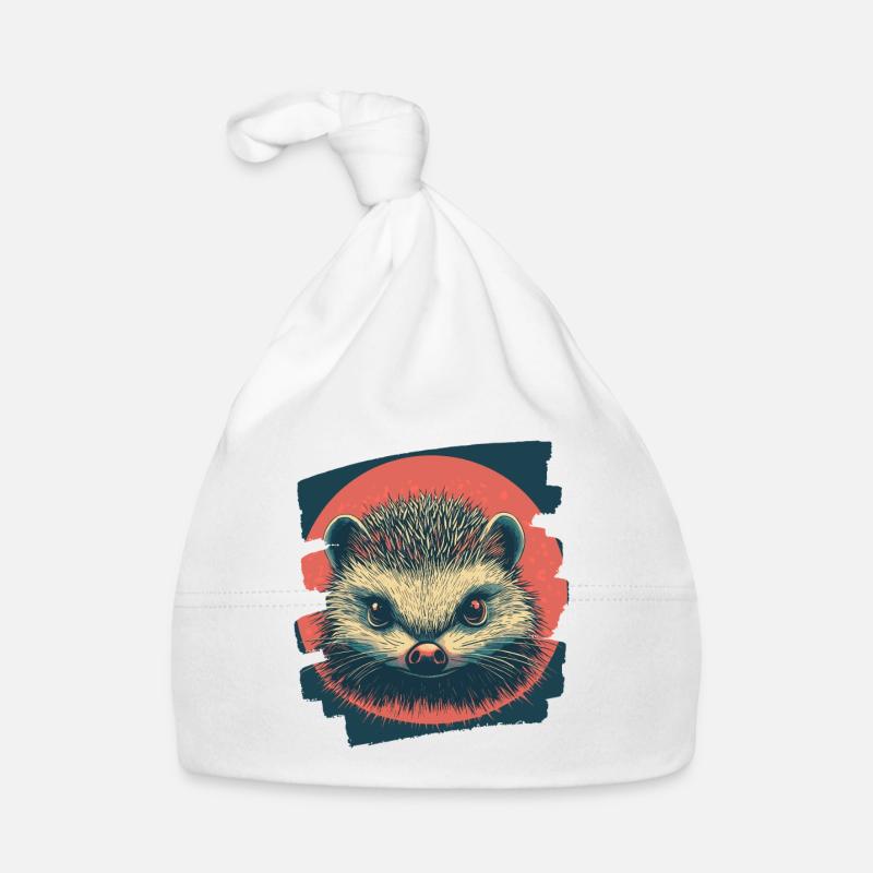 Igel Baby Bio-Mütze