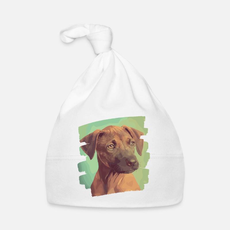 Rhodesian Ridgeback Baby Bio-Mütze
