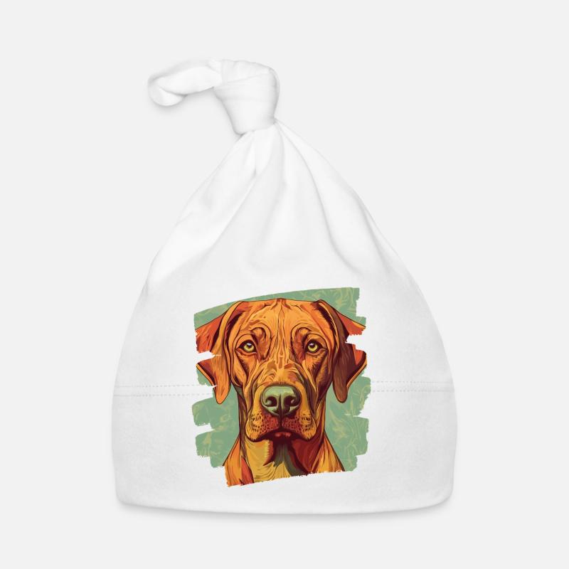 Rhodesian Ridgeback Baby Bio-Mütze