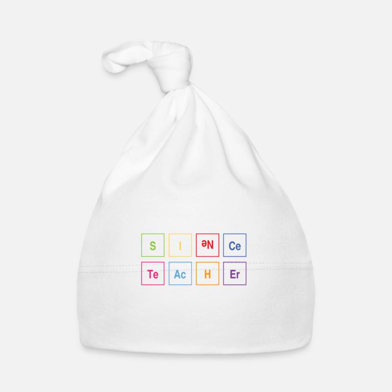 Chemist Periodic Table Science Nerd Physics Chemistry - Organic Baby Cap - white