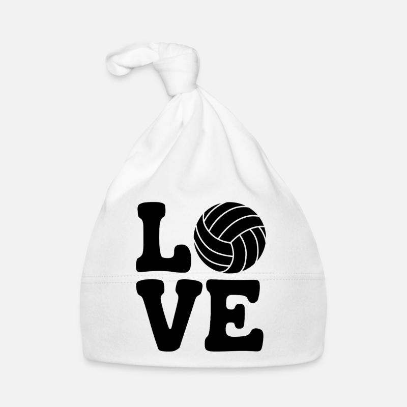 Volleyball Spruch Lustiges Volleyball Geschenk Baby Bio-Mütze