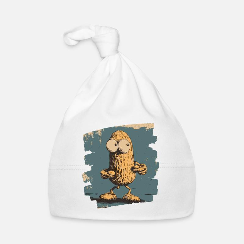 Peanut Organic Baby Cap