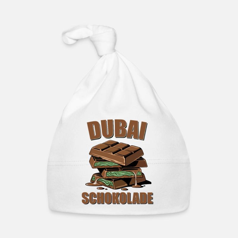 Dubai Chocolate Organic Baby Cap