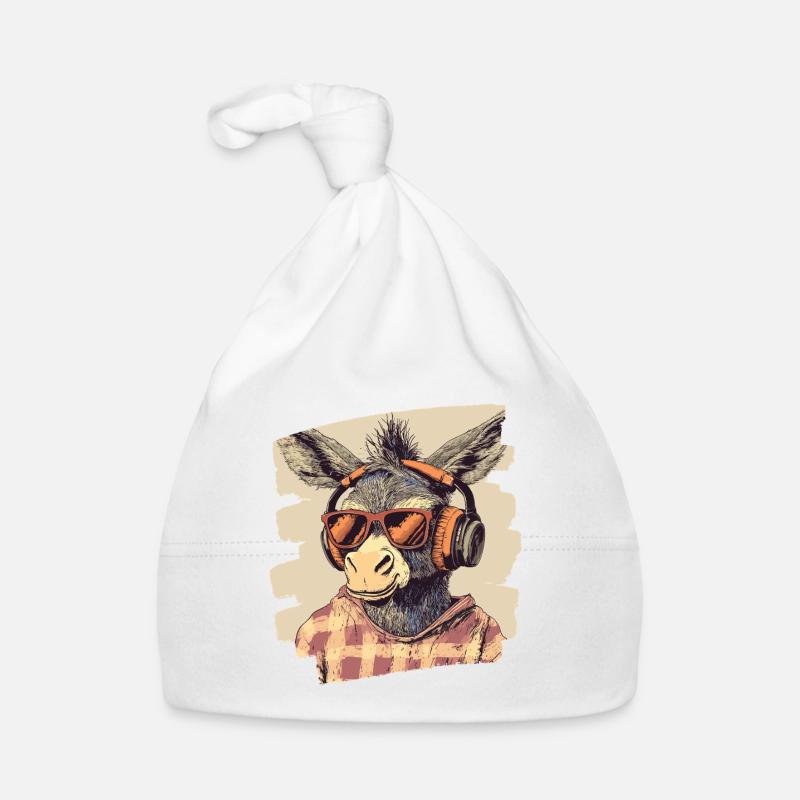 Donkey Organic Baby Cap