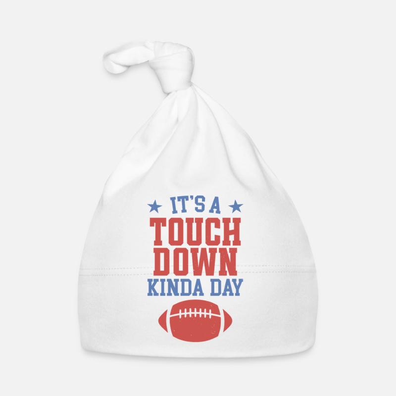 Its a touchdown Kinda day Organic Baby Cap