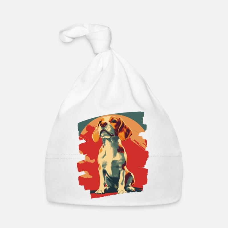 Beagle Baby Bio-Mütze