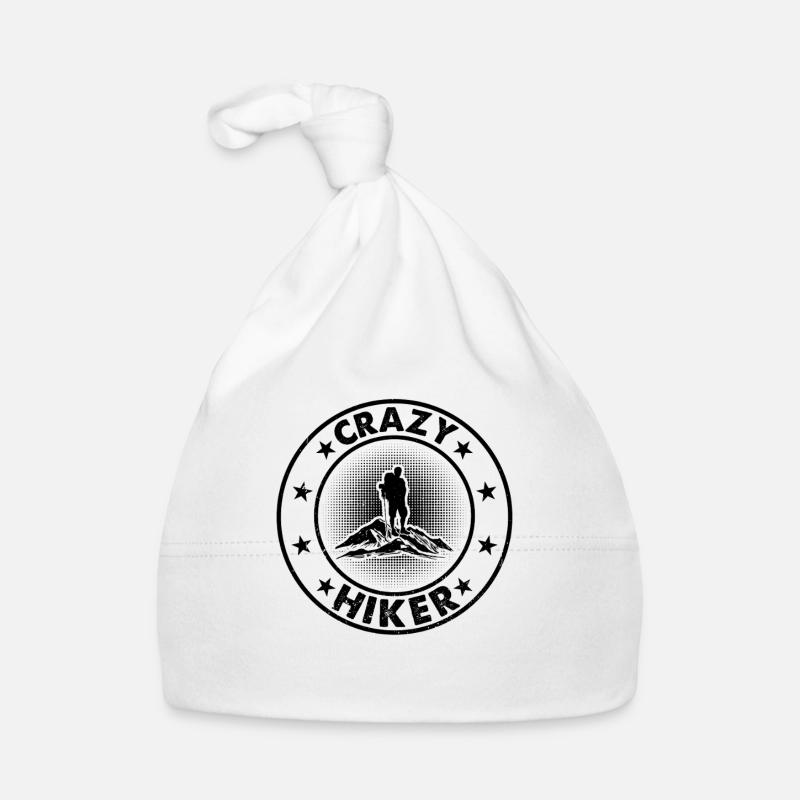 Crazy Hiker Mountain Hiker Organic Baby Cap