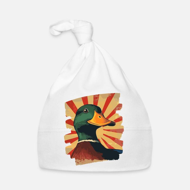 duck farm Organic Baby Cap