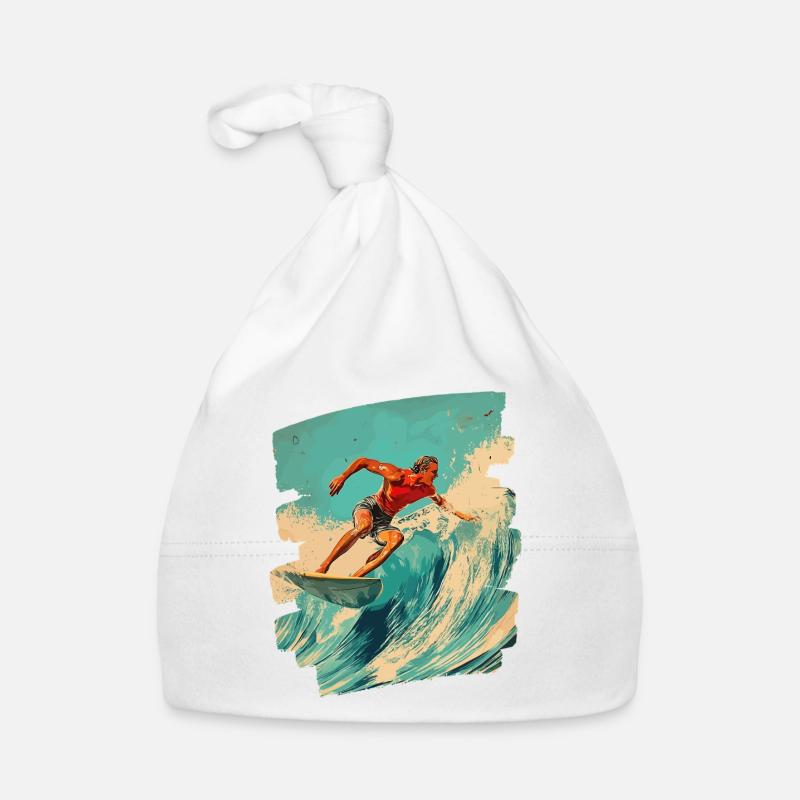 Surfeur Bonnet bio Bébé
