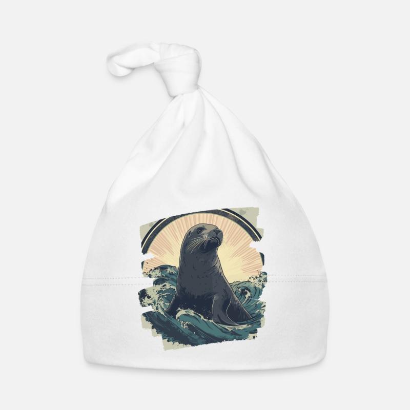 Phoque Bonnet bio Bébé
