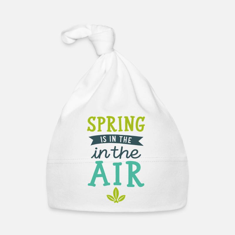 Le printemps est dans l’air Bonnet bio Bébé