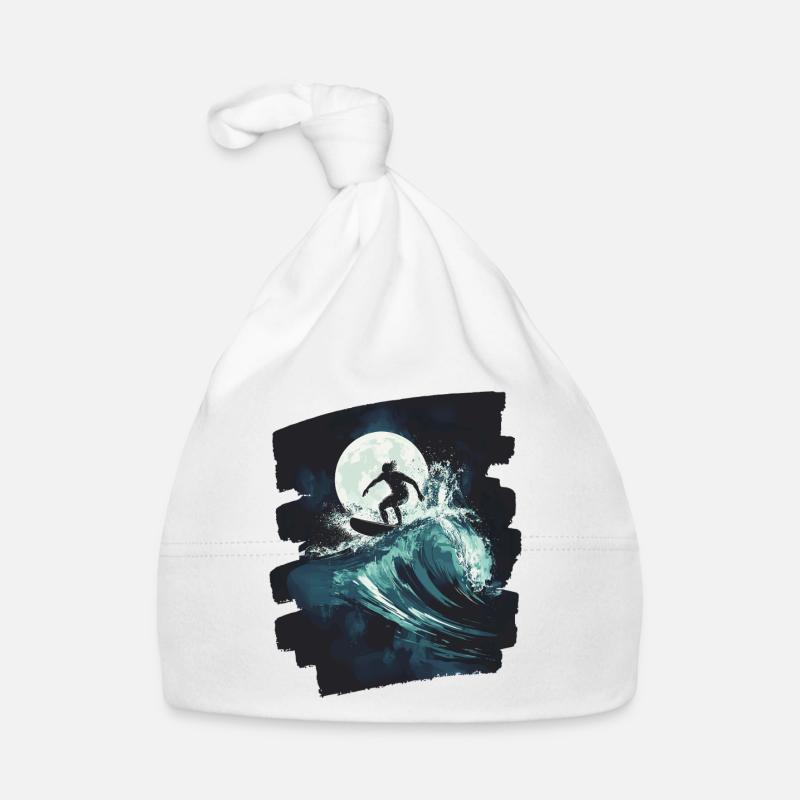 Surfeur Surf Planche de surf Surf Bonnet bio Bébé