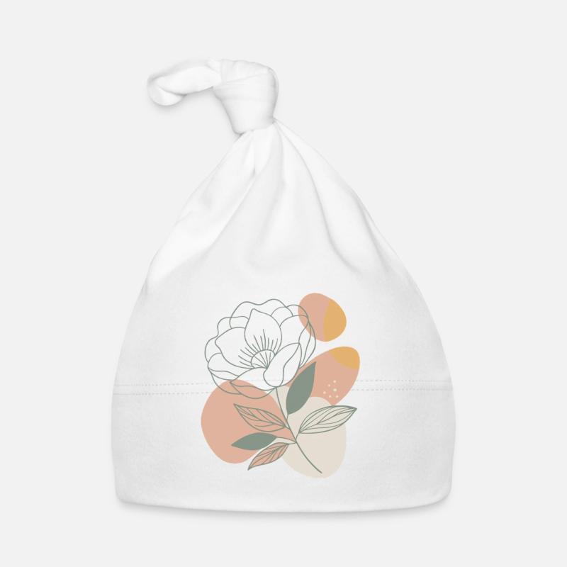 Fleurs - Printemps - Été - Dire Bonnet bio Bébé