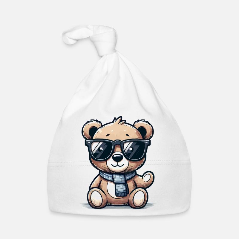 Lunettes de soleil Teddy Bear Bonnet bio Bébé