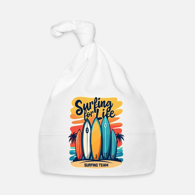 Surfing for Life Wave Boards & Beach Organic Baby Cap