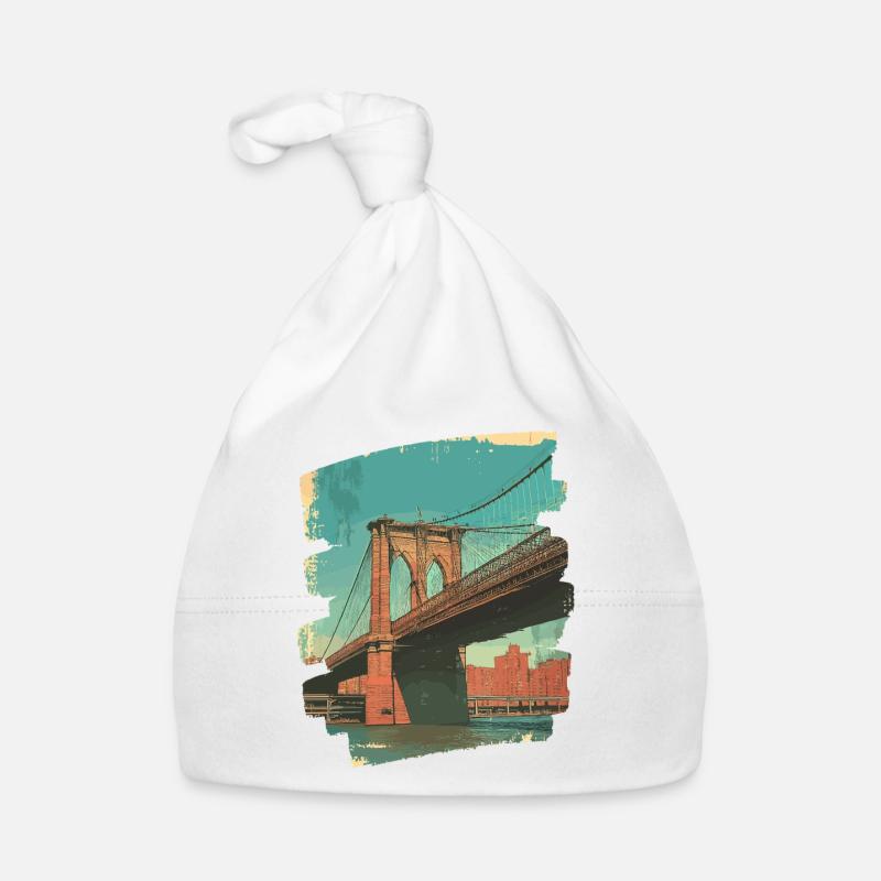 Brooklyn Bridge Organic Baby Cap