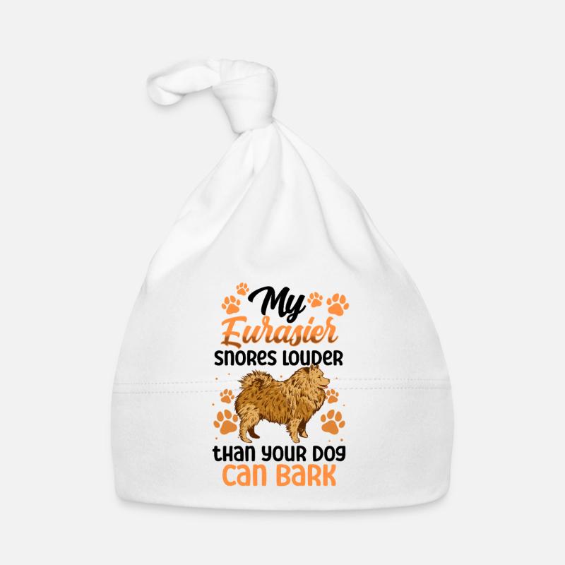 L’Eurasier ronfle plus fort Spitz Eurasien Bonnet bio Bébé