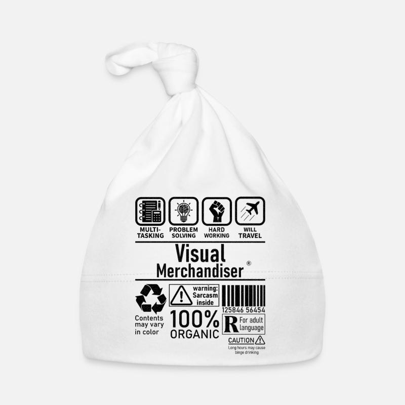 Visual Merchandiser multi tasking problem solving Baby Bio-Mütze