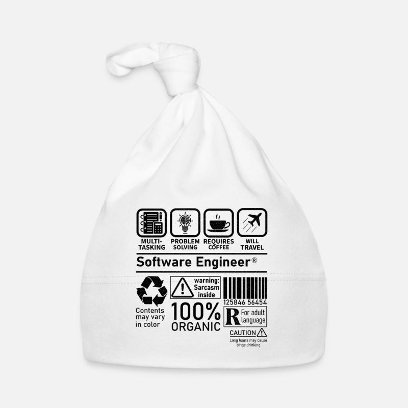 software engineer multi tasking problem solving Baby Bio-Mütze