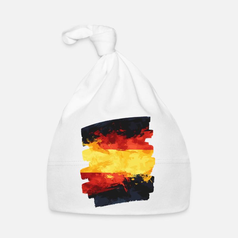 Drapeau espagnol Espagne Bonnet bio Bébé
