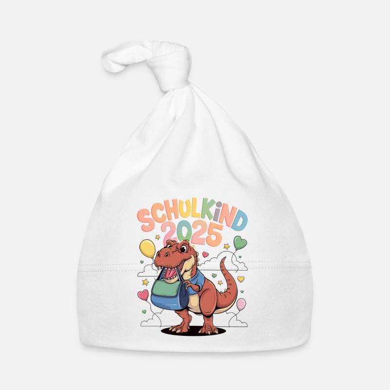 Schulkind 2025 Einschulung Schulanfang Baby Bio-Mütze