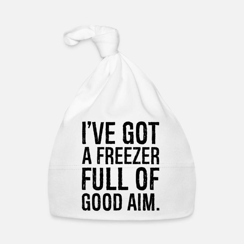 I've got a freezer full of good aim Organic Baby Cap