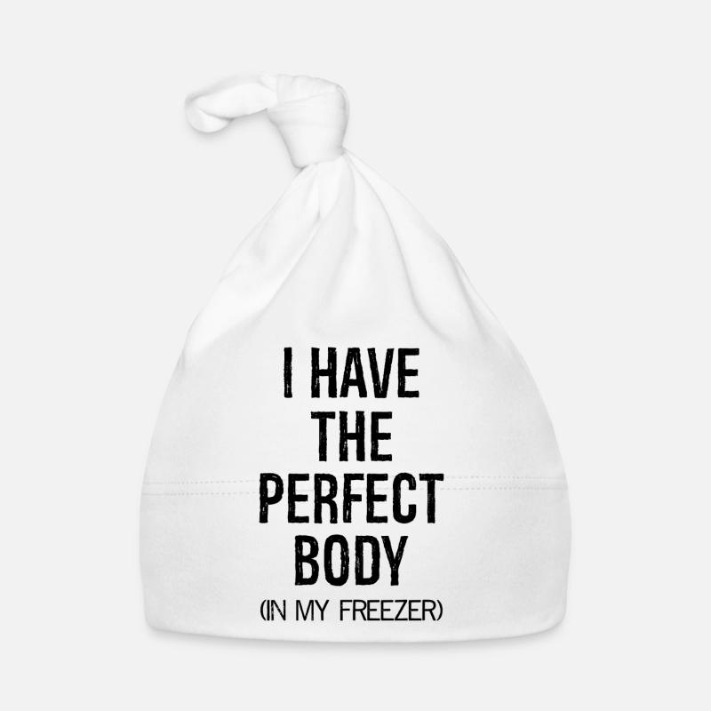 J’ai le corps parfait dans mon congélateur Bonnet bio Bébé