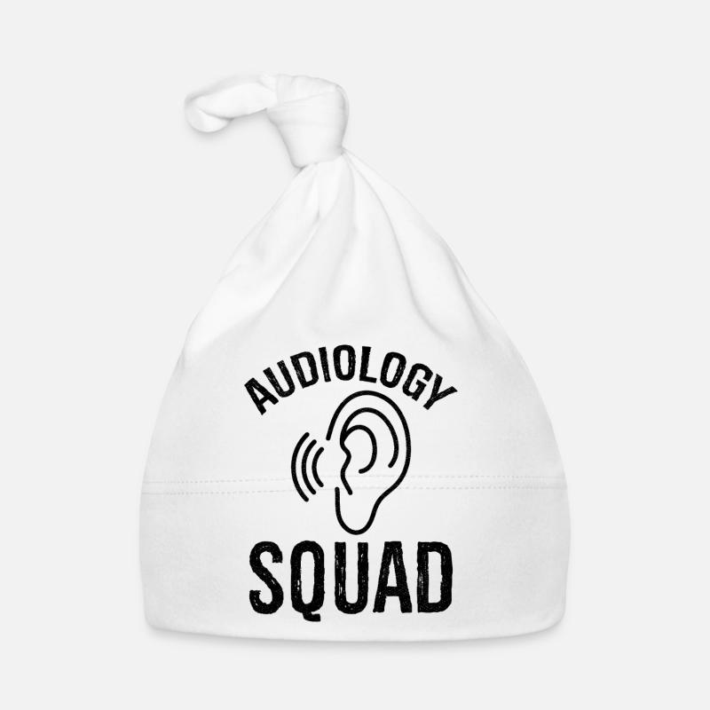 Audiology Squad Organic Baby Cap