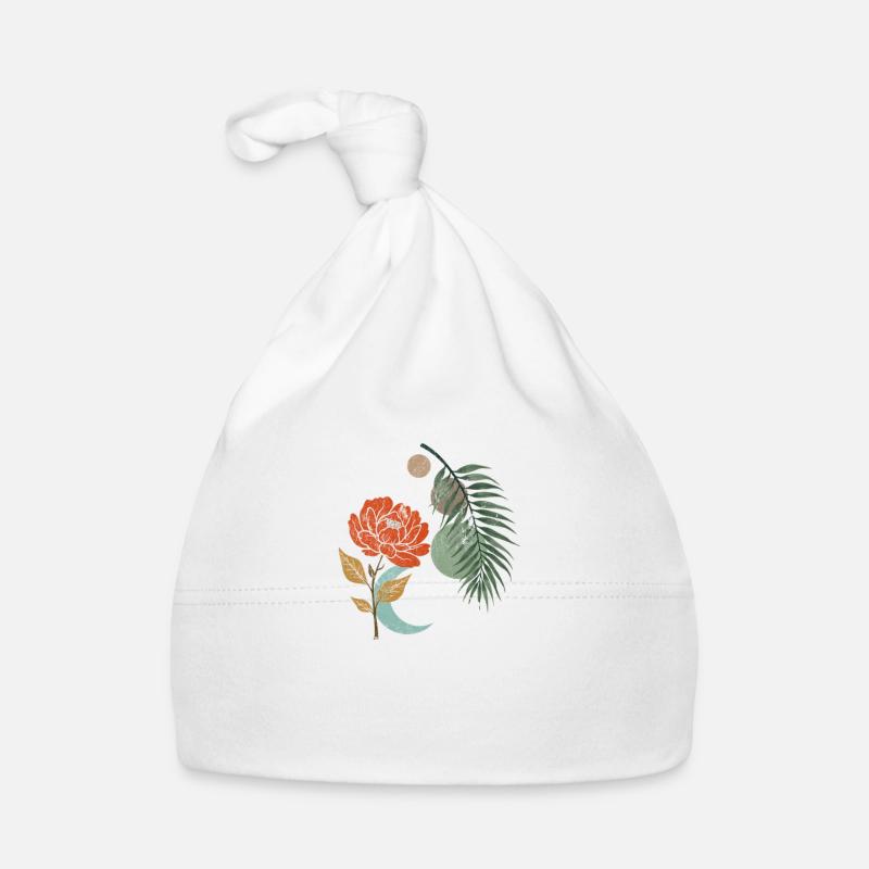 Lune Botanique Floraison Harmonie Bonnet bio Bébé