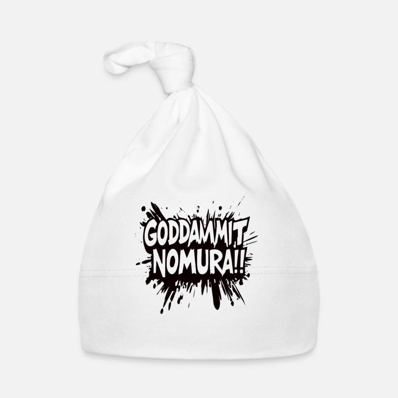 Goddammit Nomura – Splatter Design Baby Bio-Mütze