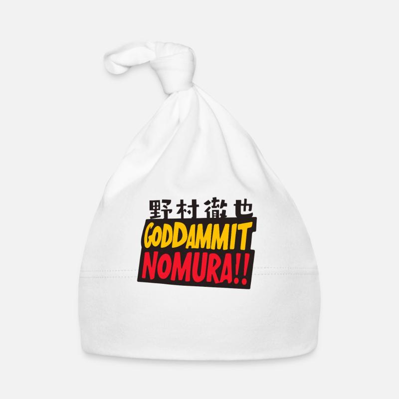 Goddammit Nomura – Colorful Font Organic Baby Cap