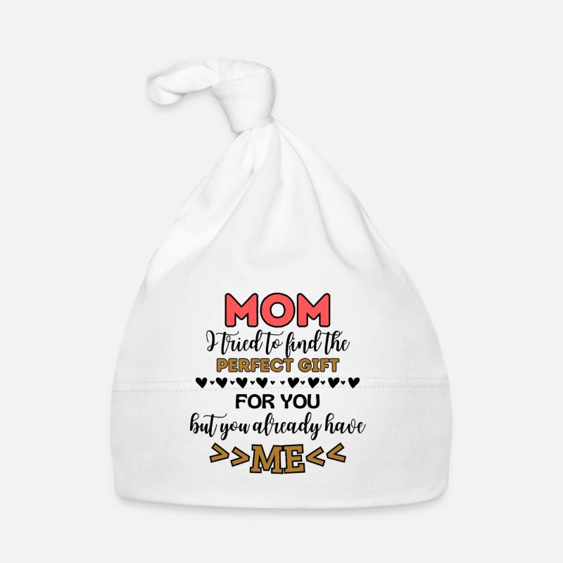 Lustiger Mutter Spruch Muttertag Mama Baby Bio-Mütze