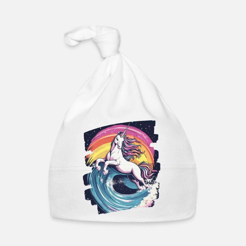 Licorne Bonnet bio Bébé