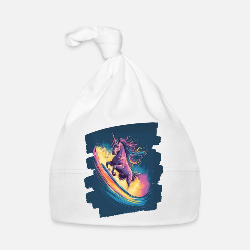 Licorne Bonnet bio Bébé