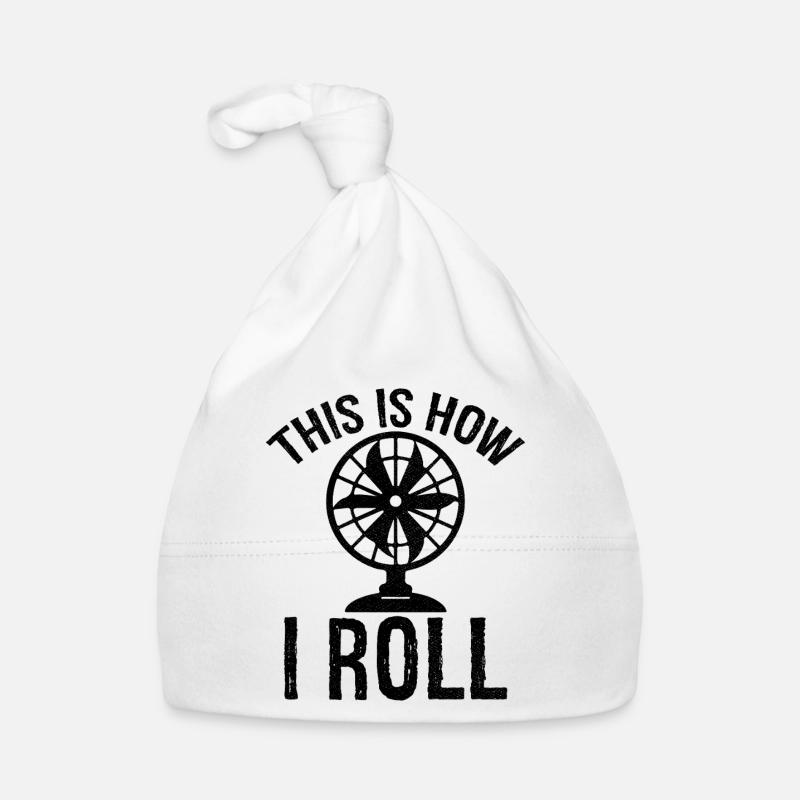c’est comme ça que je roule Ventilateur de table Bonnet bio Bébé
