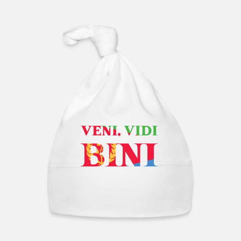 Érythrée Veni Vidi Bini Pride Bonnet bio Bébé