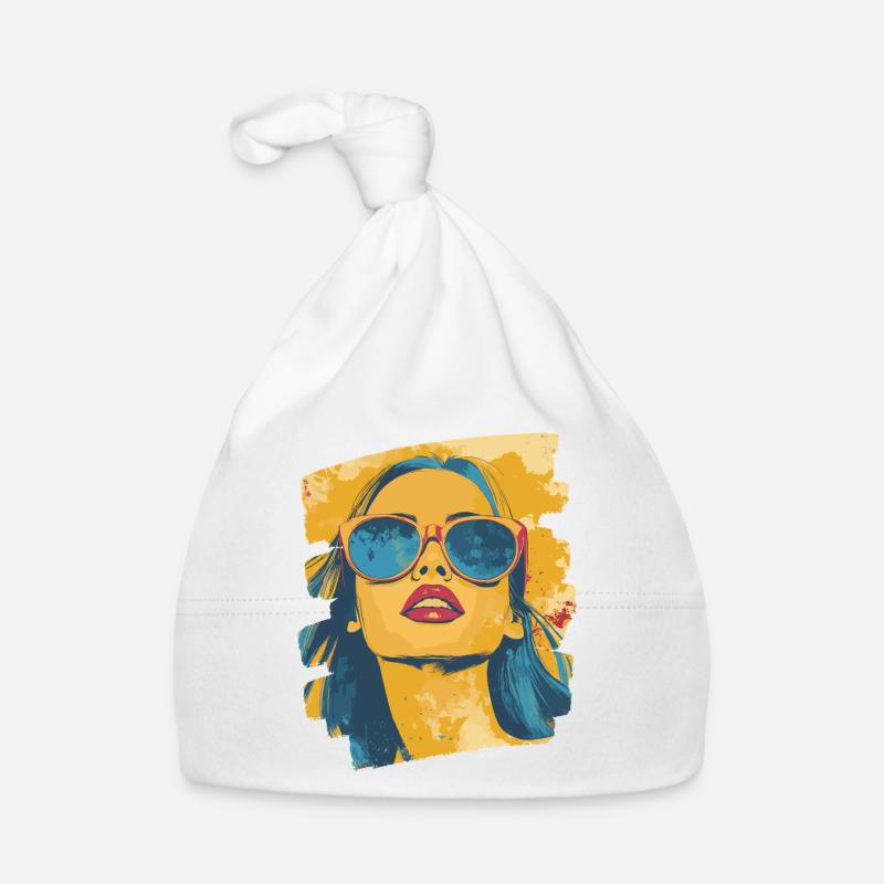 Soleil d’été Rétro Bonnet bio Bébé