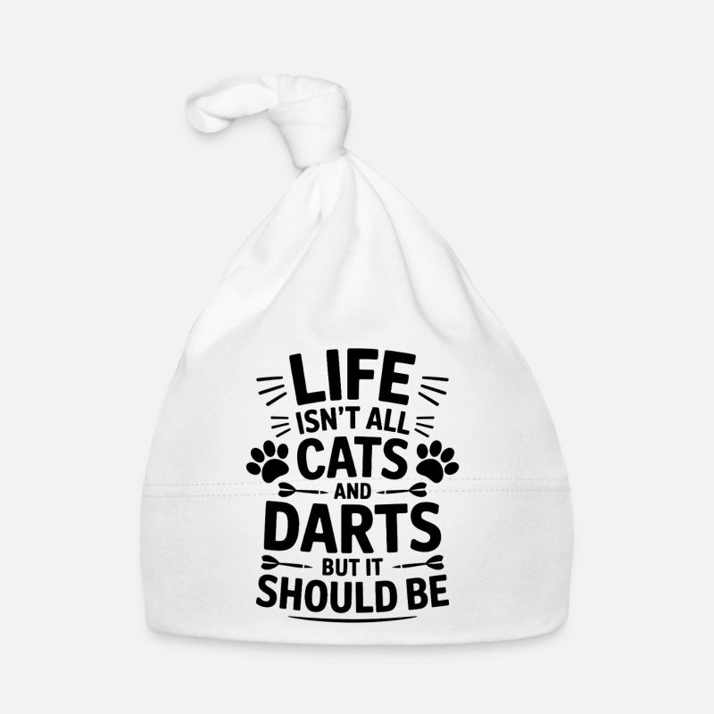 Fléchettes Dire Chats Fléchettes Drôles Fléchettes Cadeau Bonnet bio Bébé