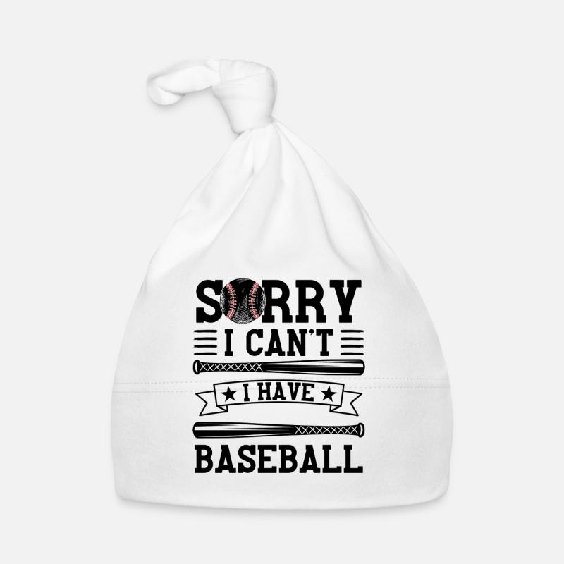 Baseball Saying Conception d’une équipe de baseball Bonnet bio Bébé