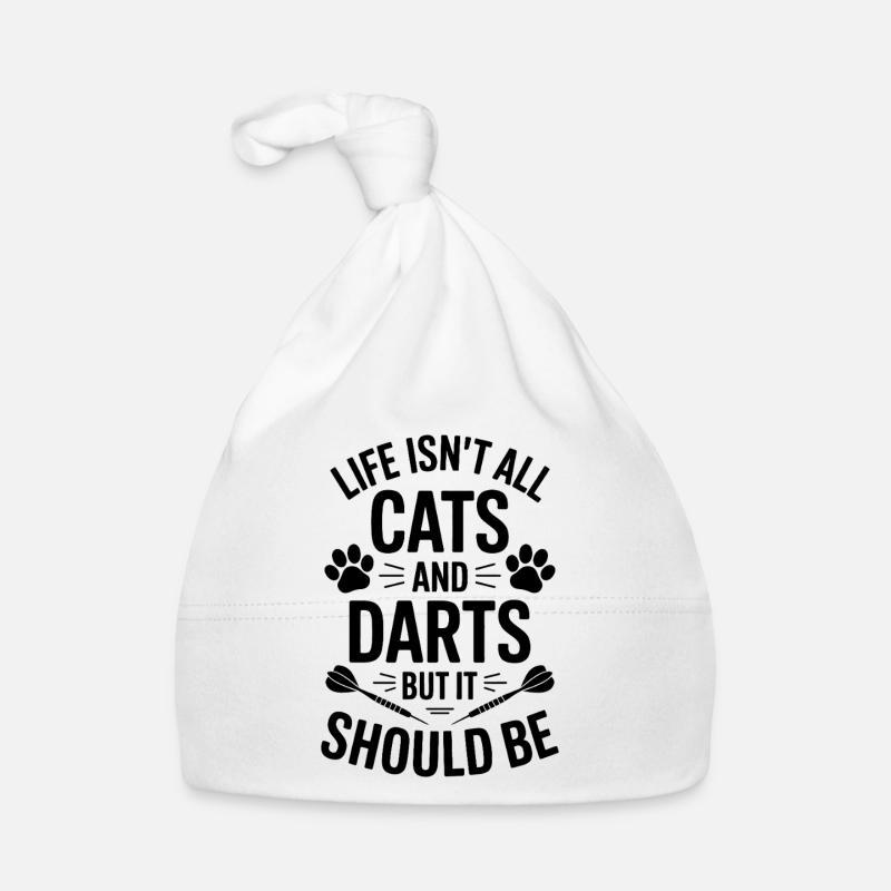 Fléchettes Dire Chats Fléchettes Drôles Fléchettes Cadeau Bonnet bio Bébé
