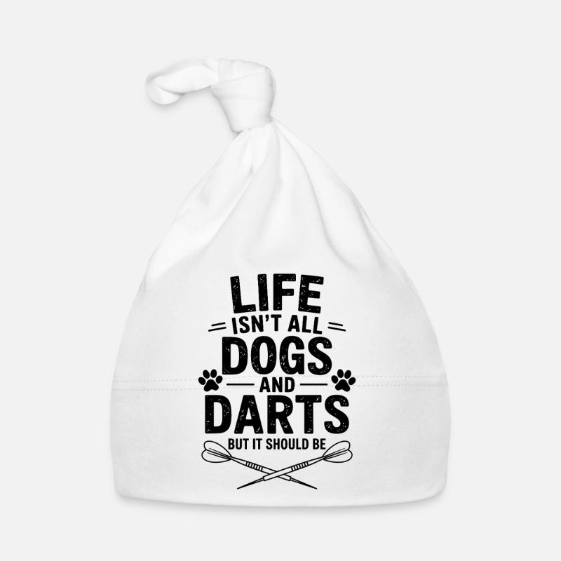 Fléchettes Dire Chien Fléchettes Drôle Fléchettes Cadeau Bonnet bio Bébé