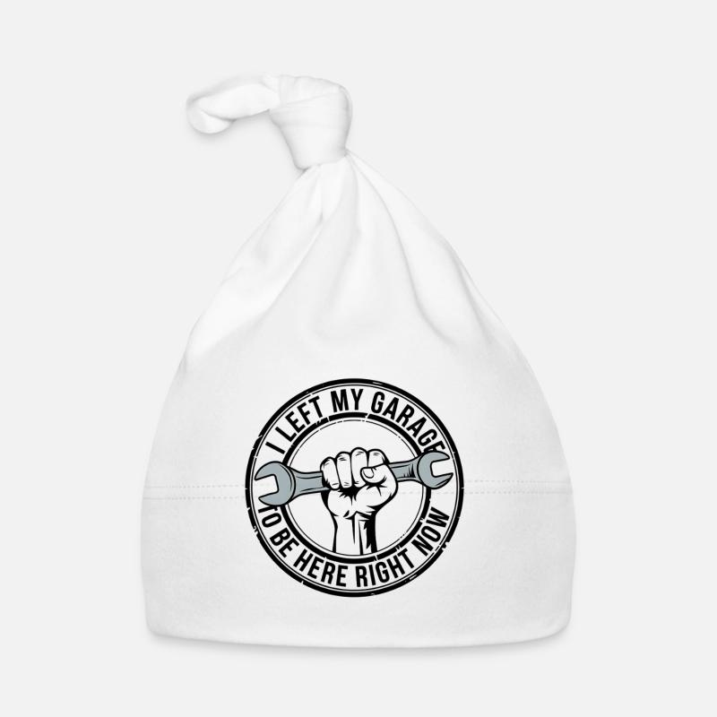 Stolzer Hobbyhandwerker Spruch Baby Bio-Mütze