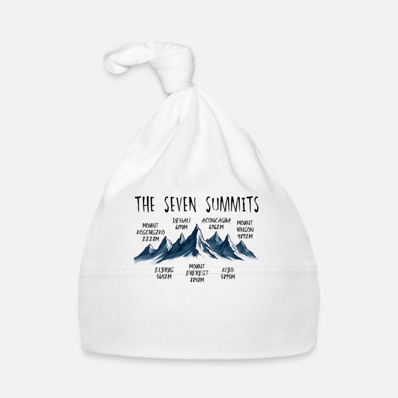 Les sept sommets Bonnet bio Bébé