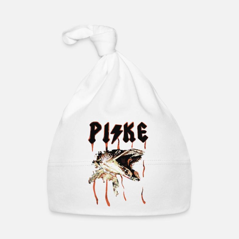 Pêche au brochet - Pike Attack Bonnet bio Bébé