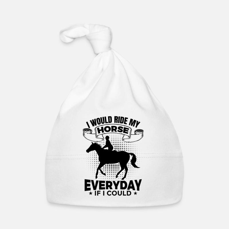 Riding motivation Organic Baby Cap