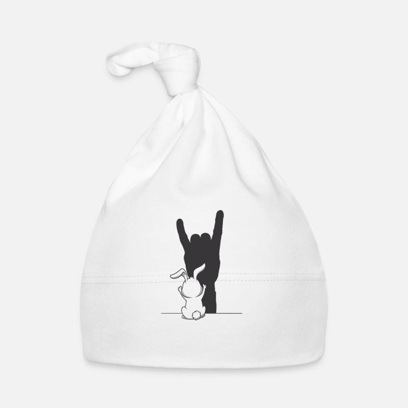 Rock Hase – Der coolste Hase im Rampenlicht Baby Bio-Mütze